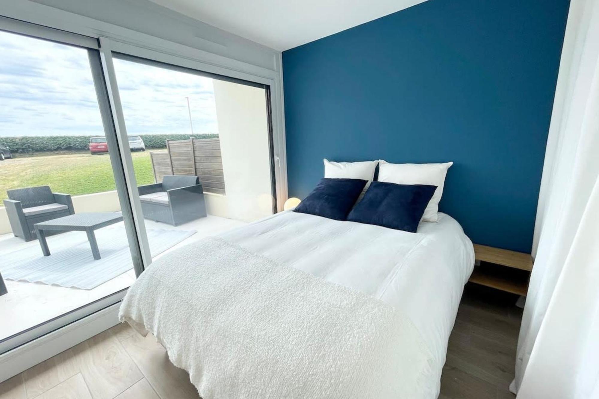 T3 Neuf Archi Cocooning Terrasse Face A La Mer 普洛埃默尔 外观 照片