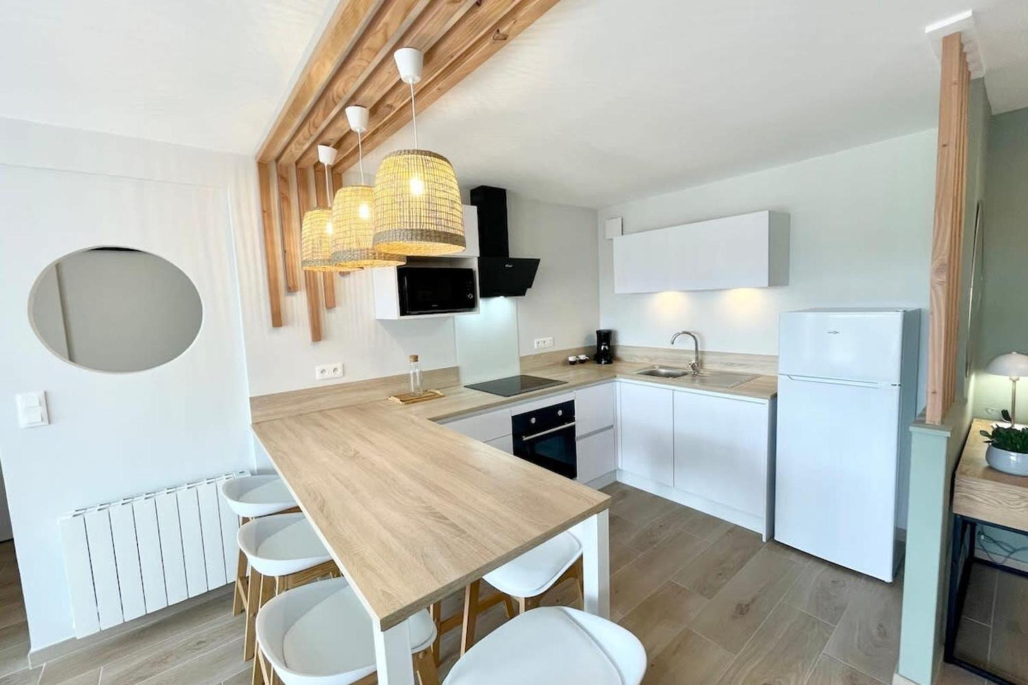 T3 Neuf Archi Cocooning Terrasse Face A La Mer 普洛埃默尔 外观 照片